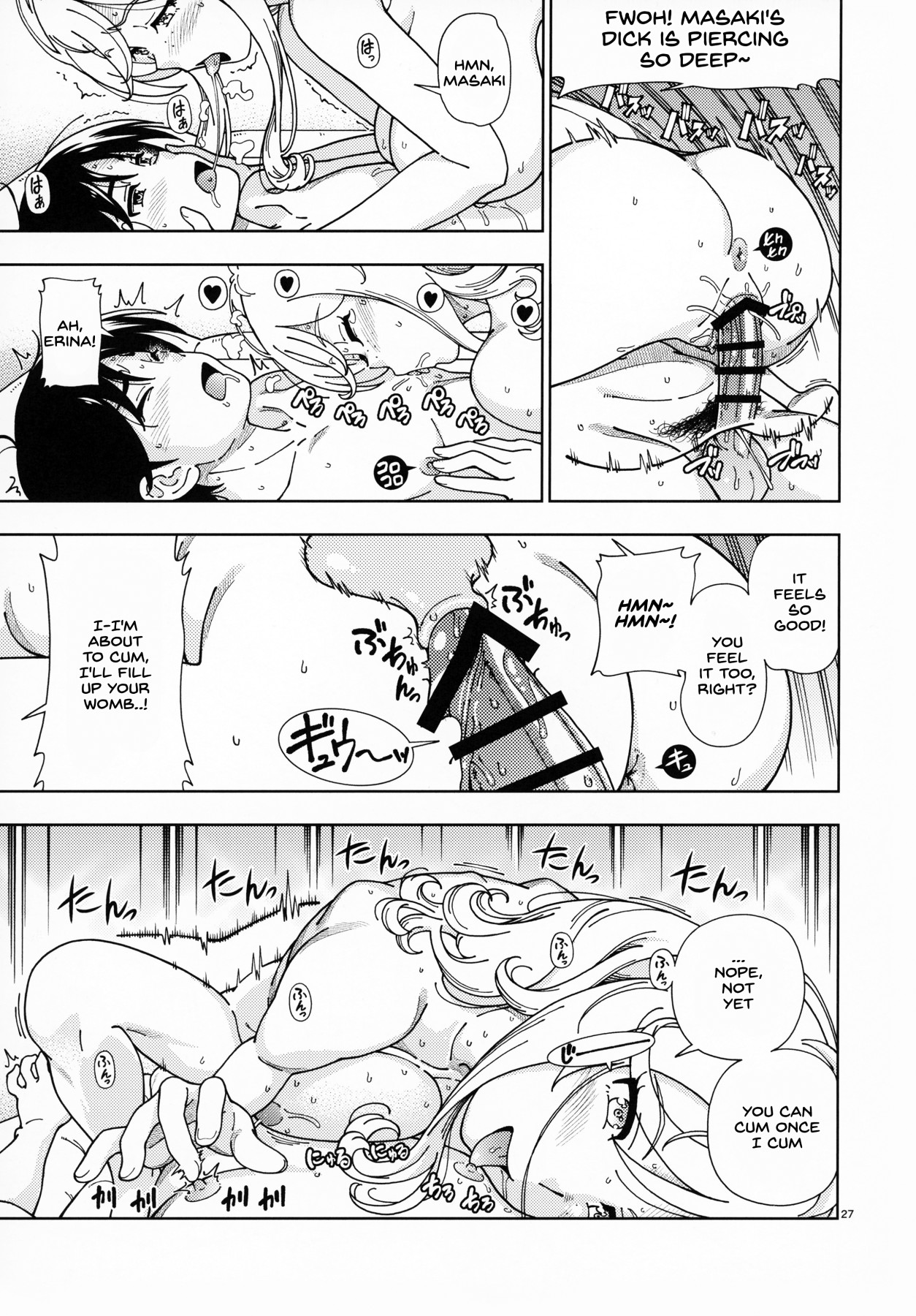 Hentai Manga Comic-Honey Blonde Sakura-Read-26